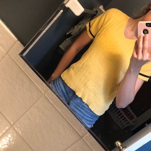 Vintage Yellow Tommy Hilfiger top
